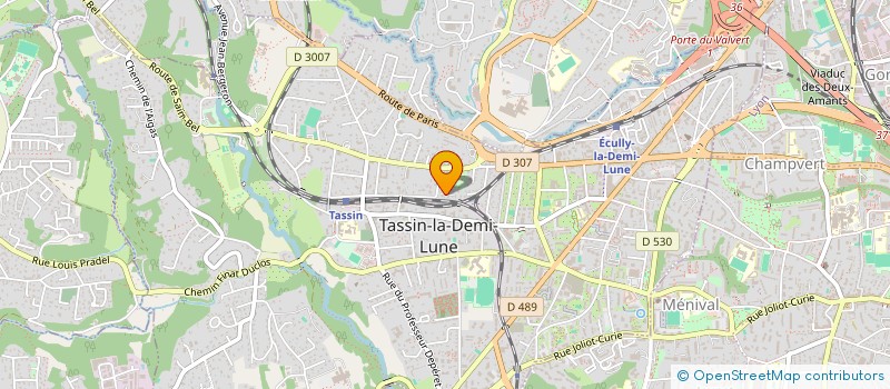 localisation de l'entreprise SCI RESISTANCE  TASSIN-LA-DEMI-LUNE