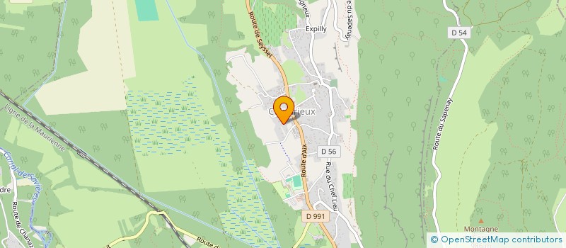 localisation de l'entreprise SCI RESO  CHINDRIEUX