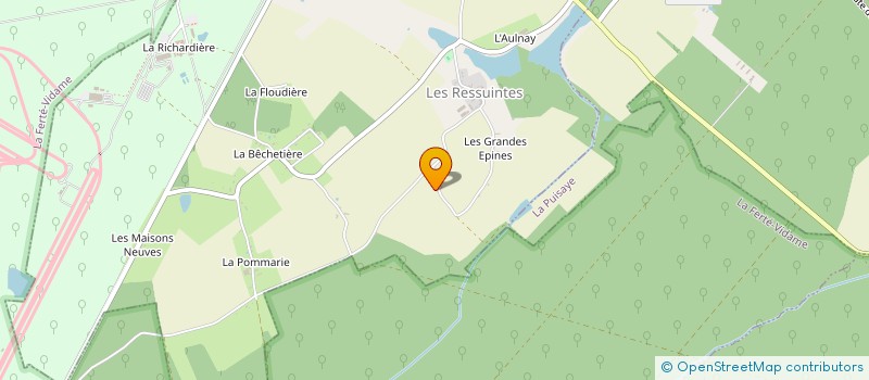 localisation de l'entreprise SCI RESSUINTES à LES RESSUINTES