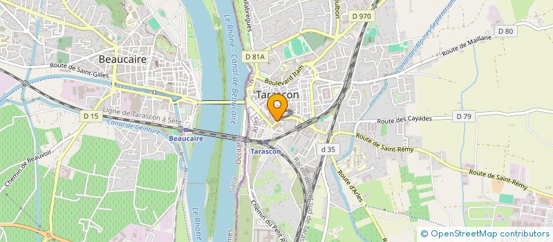 localisation de l'entreprise SCI RESTAURANT DU MIDI  TARASCON