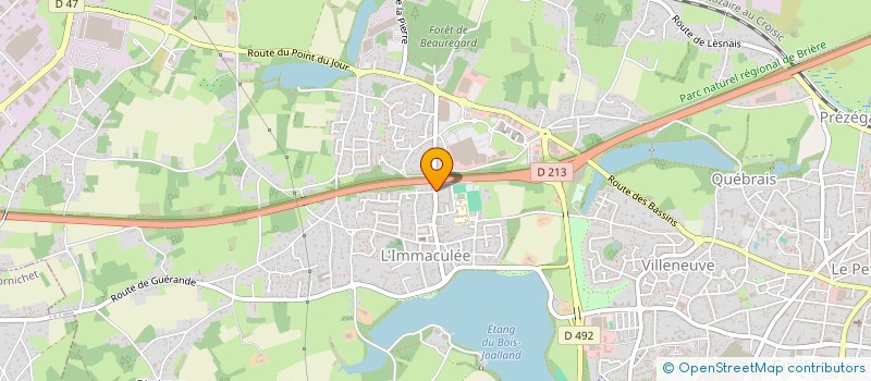 localisation de l'entreprise SCI RESTO  SAINT-NAZAIRE