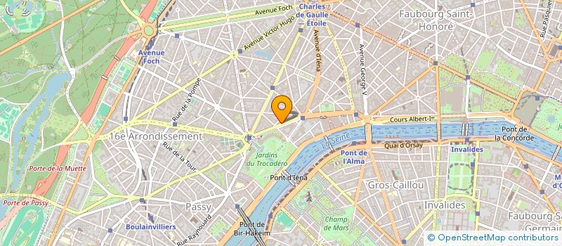 localisation de l'entreprise SCI RETAIL HORIZON  PARIS