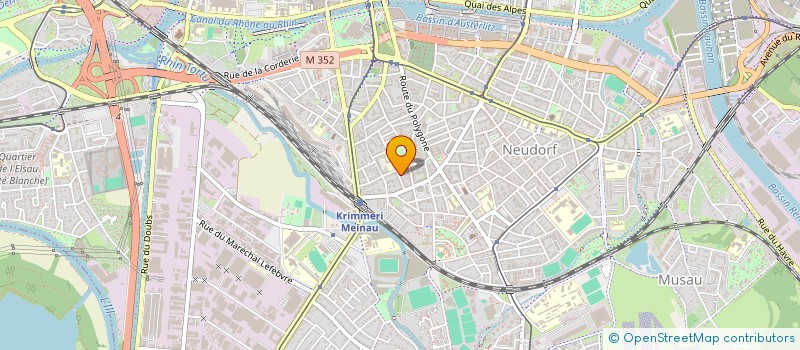 localisation de l'entreprise SCI RETAMAR  STRASBOURG