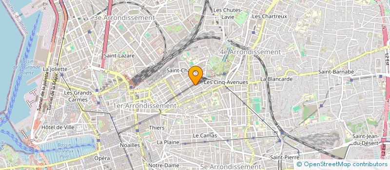 localisation de l'entreprise SCI RETANI à MARSEILLE