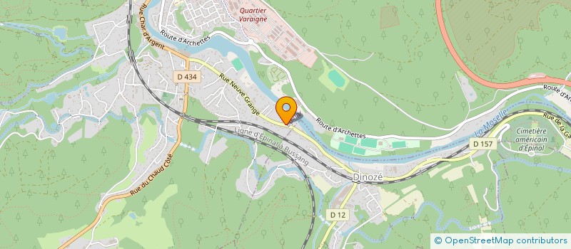 localisation de l'entreprise SCI RETIREMENT à EPINAL