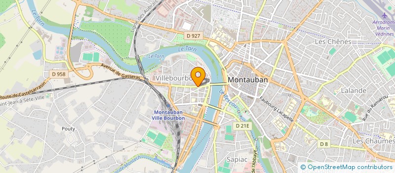 localisation de l'entreprise SCI RETRAITE  MONTAUBAN