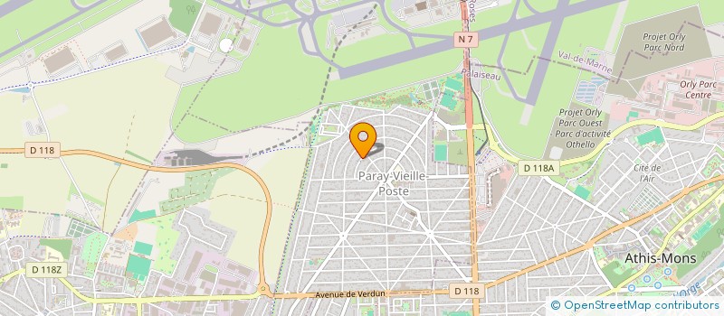 localisation de l'entreprise SCI RETRAITE à PARAY-VIEILLE-POSTE