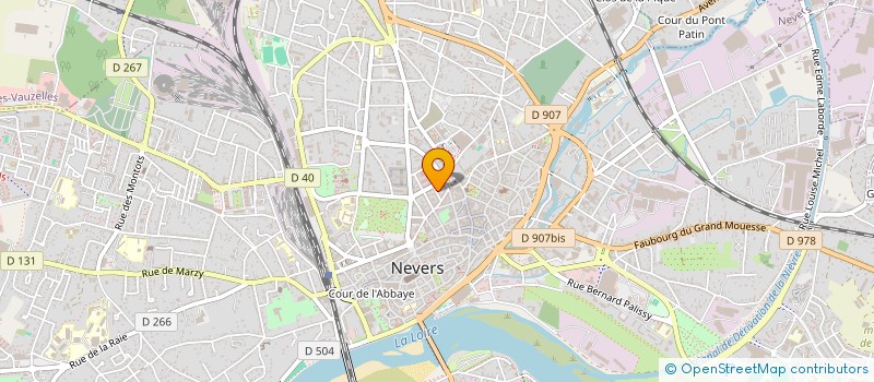 localisation de l'entreprise SCI RETREILLE à NEVERS
