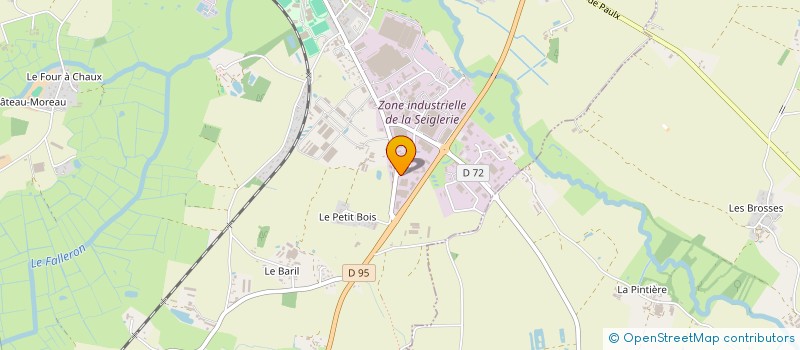 localisation de l'entreprise SCI RETZ FLEX  MACHECOUL-SAINT-MEME