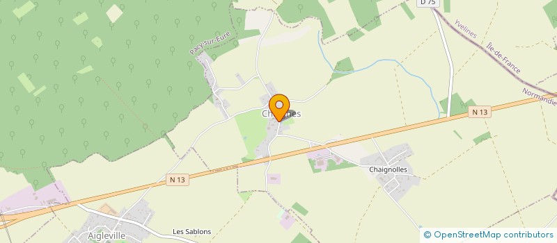 localisation de l'entreprise SCI REUILLY SEIZE  CHAIGNES