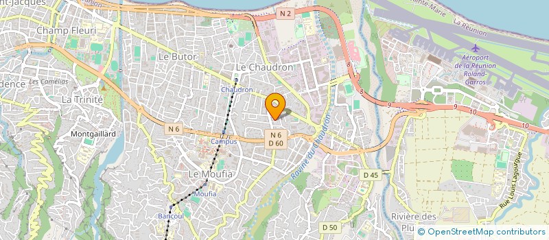 localisation de l'entreprise SCI REULAC à SAINT-DENIS