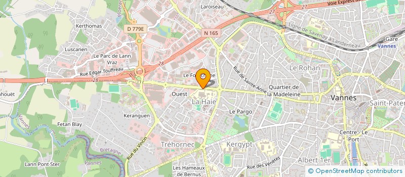 localisation de l'entreprise SCI REUMEAU à VANNES