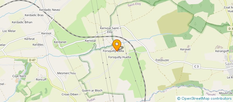 localisation de l'entreprise SCI REUN AR MOAL  SAINT-ELOY