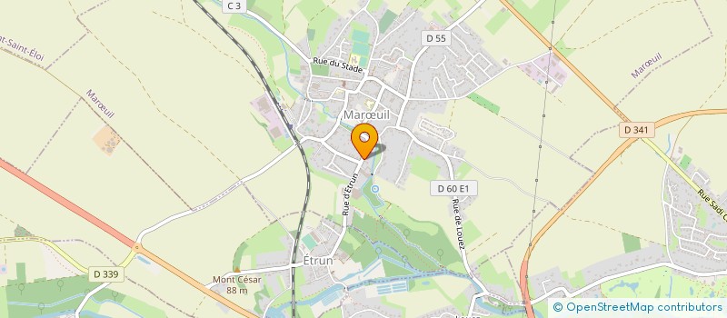 localisation de l'entreprise SCI REUSSITE  MARUIL