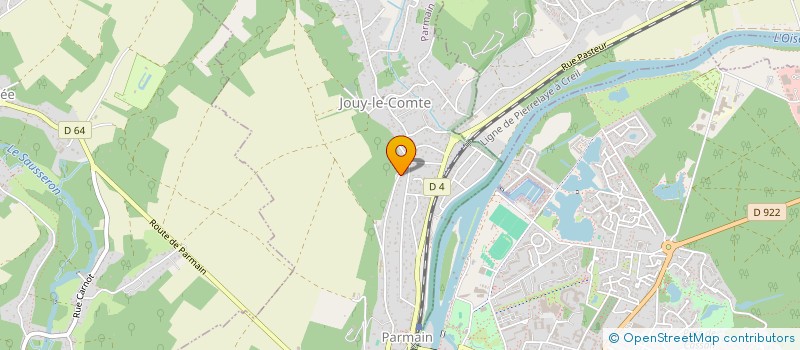 localisation de l'entreprise SCI REUZE  PARMAIN