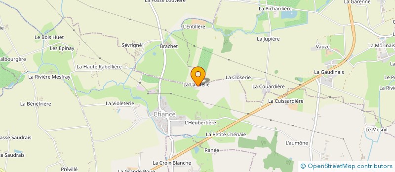 localisation de l'entreprise SCI REUZE  BAIS