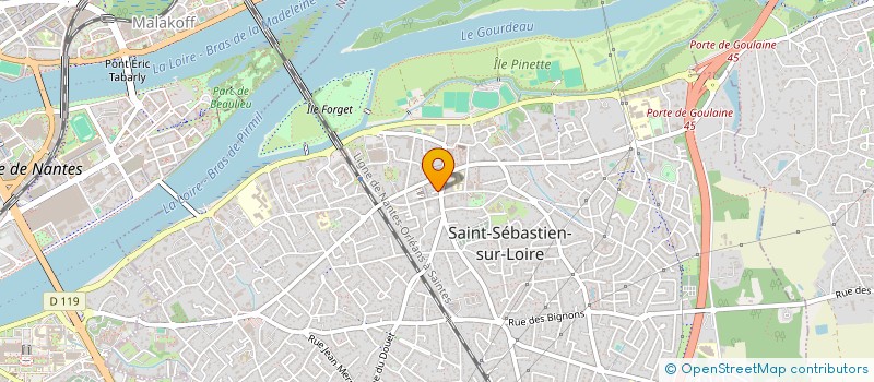 localisation de l'entreprise SCI REV à SAINT-SEBASTIEN-SUR-LOIRE