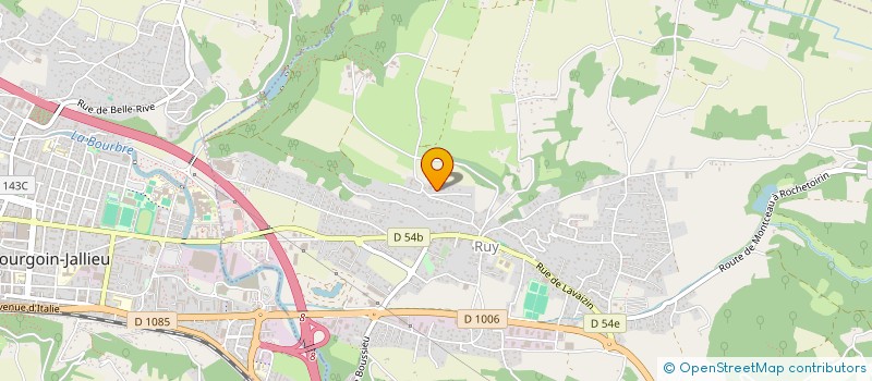 localisation de l'entreprise SCI REV  RUY-MONTCEAU