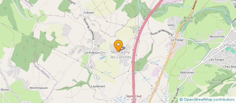 localisation de l'entreprise SCI REV'APPART  MONTAGNY-LES-LANCHES