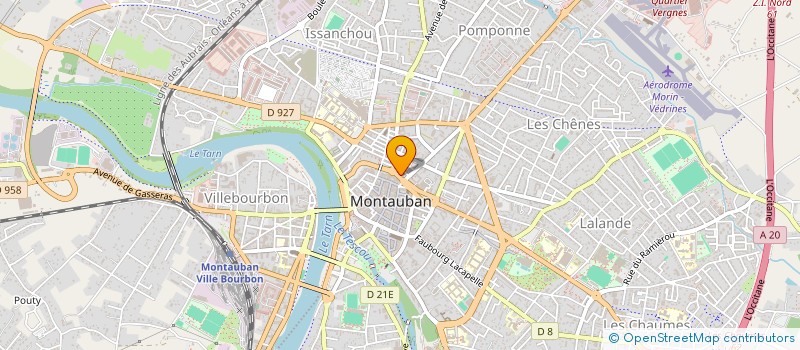 localisation de l'entreprise SCI REV HABITAT  MONTAUBAN