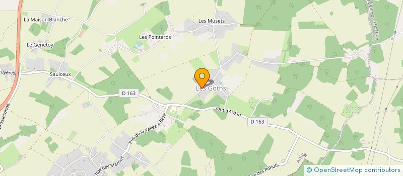 localisation de l'entreprise SCI REVA  AMILLY