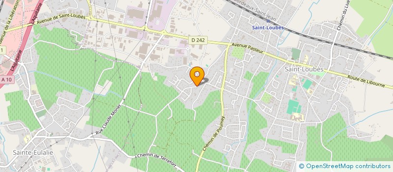 localisation de l'entreprise SCI REVA  SAINT-LOUBES