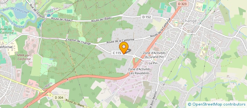 localisation de l'entreprise SCI REVA  CHANGE