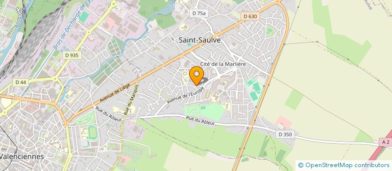 localisation de l'entreprise SCI REVA  SAINT-SAULVE
