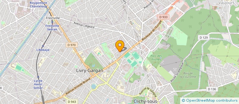 localisation de l'entreprise SCI REVA15 à LIVRY-GARGAN