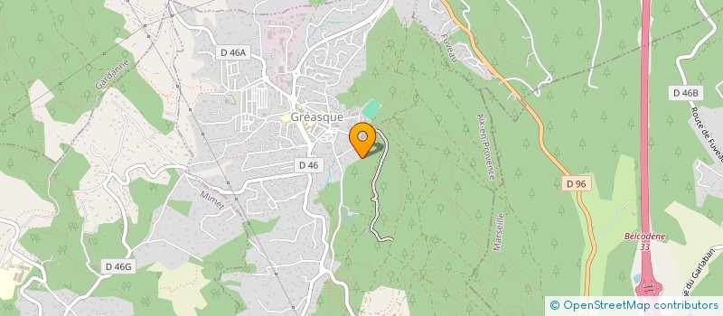 localisation de l'entreprise SCI REVADEUX  GREASQUE