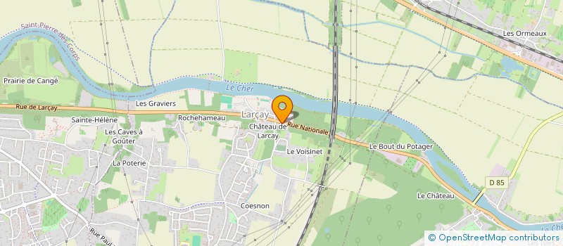 localisation de l'entreprise SCI REVANCHE  AZAY-SUR-CHER