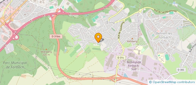 localisation de l'entreprise SCI REVE D'ENFANT  TING