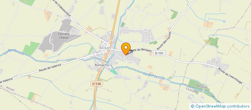 localisation de l'entreprise SCI REVE DE CORSE  ALIXAN