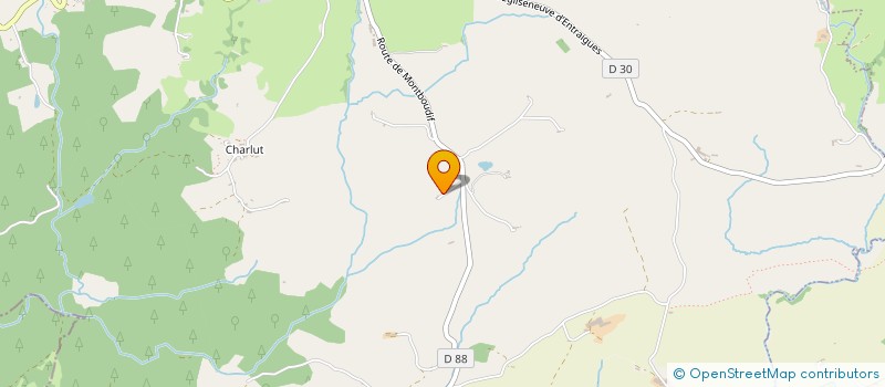 localisation de l'entreprise SCI REVECECA  SAINT-GENES-CHAMPESPE