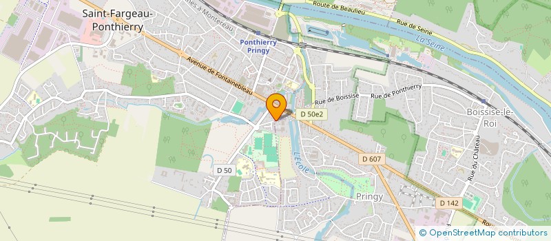 localisation de l'entreprise SCI REVECOMS  SAINT-FARGEAU-PONTHIERRY