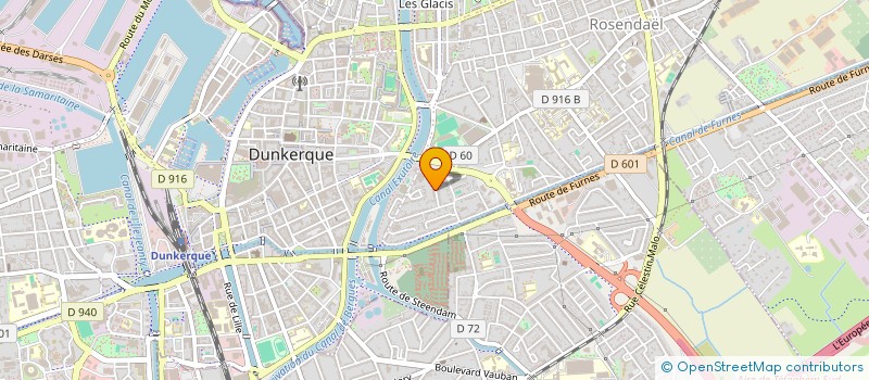 localisation de l'entreprise SCI REVEILLON à DUNKERQUE