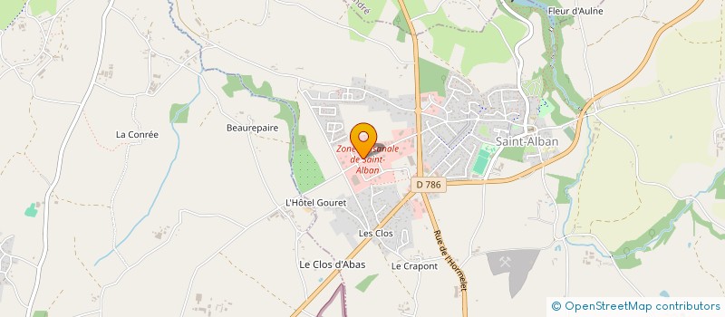 localisation de l'entreprise SCI REVEL  PLENEUF-VAL-ANDRE