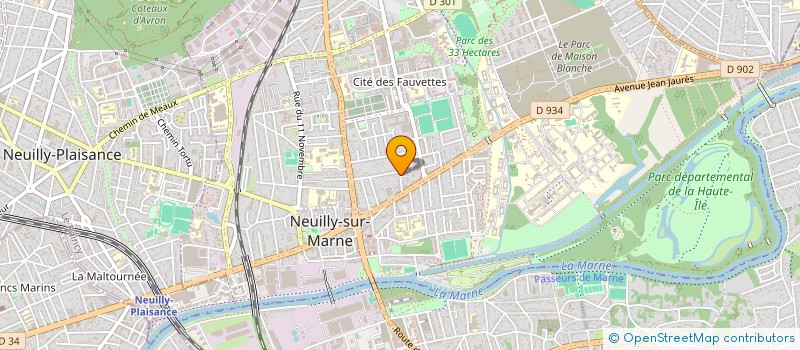 localisation de l'entreprise SCI REVEL MARINA à NEUILLY-SUR-MARNE