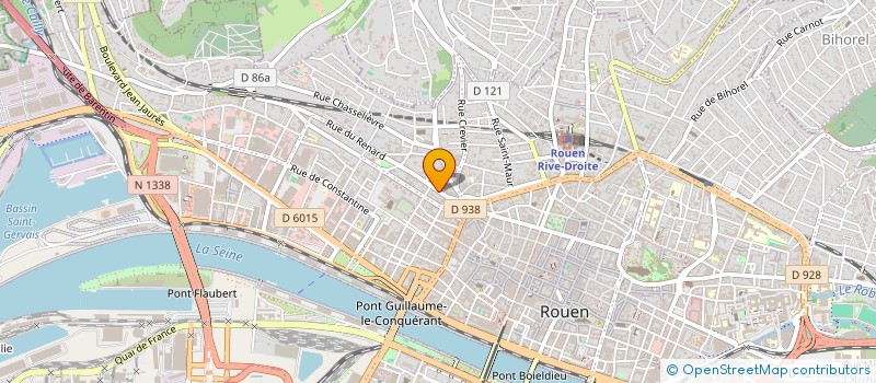 localisation de l'entreprise SCI REVELIMMO à ROUEN