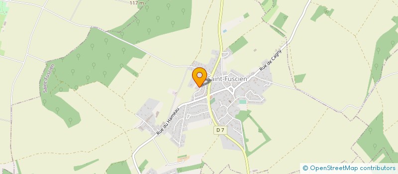 localisation de l'entreprise SCI REVELLATA à SAINT-FUSCIEN