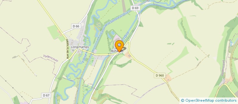 localisation de l'entreprise SCI REVELLER ET MASTERMIND  VADENCOURT