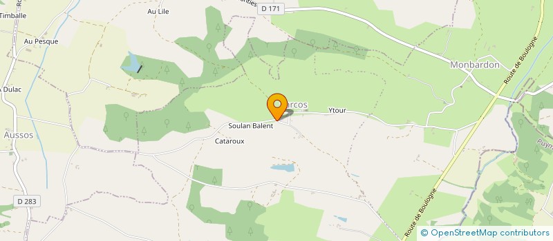 localisation de l'entreprise SCI REVERIE ARGONNE  SARCOS