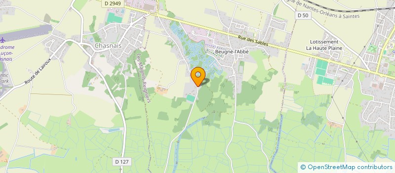 localisation de l'entreprise SCI REVERSEAU  LES MAGNILS-REIGNIERS