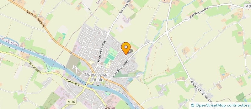 localisation de l'entreprise SCI REVES IMMO 3 à QUESNOY-SUR-DEULE