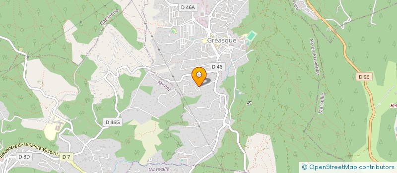 localisation de l'entreprise SCI REVESTEL  GREASQUE