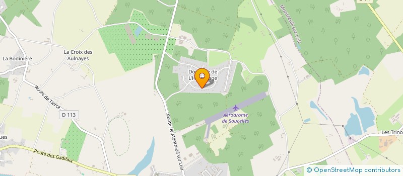 localisation de l'entreprise SCI REVIA  RIVES-DU-LOIR-EN-ANJOU