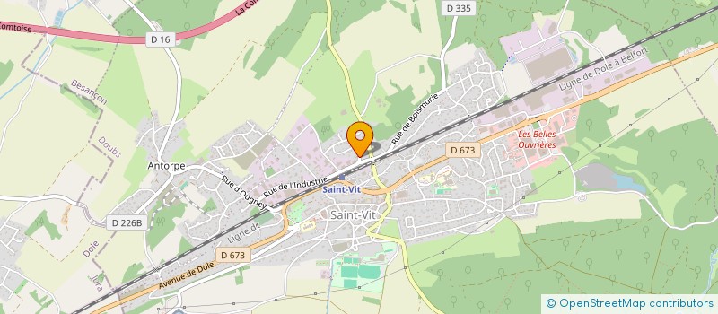 localisation de l'entreprise SCI REVIKAT  SAINT-VIT