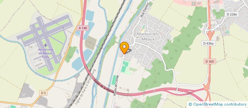 localisation de l'entreprise SCI REVIMMO à MAREUIL-LES-MEAUX