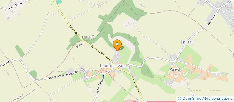 localisation de l'entreprise SCI REVINO  HAUTOT-LE-VATOIS