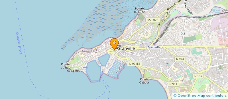 localisation de l'entreprise SCI REVYMOBILIER II à GRANVILLE